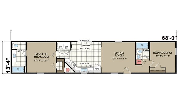 Northwood / F26803 Layout 29308