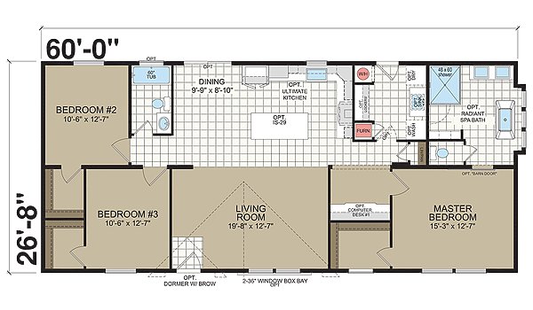 New Moon Sectional / A-46026 Layout 29853