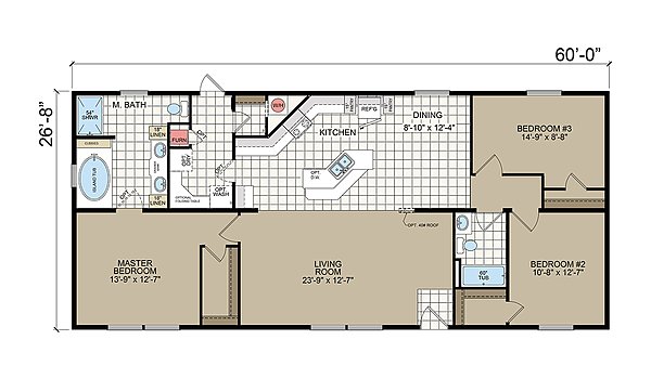 New Moon Sectional / A-46029 Layout 29951
