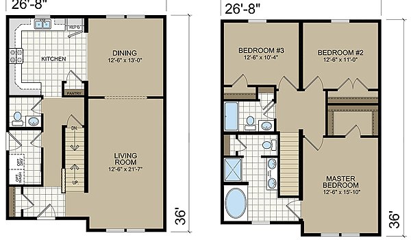 Estate Modular / A-95282T Layout 30171