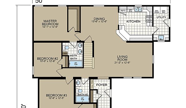 Estate Modular / A-95078T Layout 30175