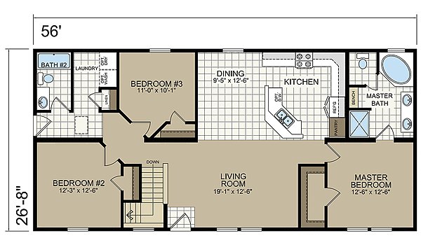 Estate Modular / A-95680 Layout 30179