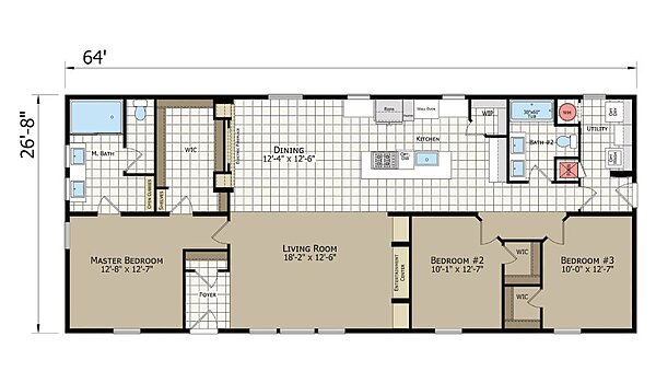 Odyssey / 2864H Layout 127777