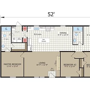 Advantage Sectional / A35226 Layout 128238