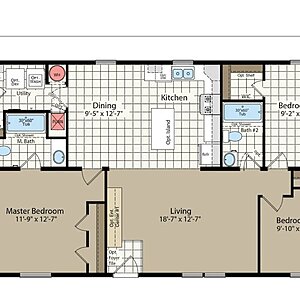 Advantage Sectional / A34426 Layout 127861