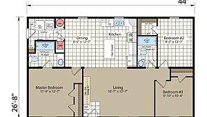 Advantage Sectional / A34426 Layout 127861