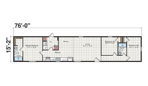 Advantage Sectional / L37625 Layout 127869