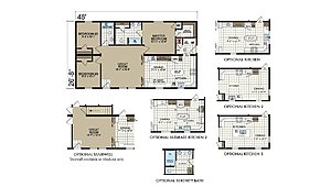 Advantage Sectional / The Brighton 2852-215 Layout 12505