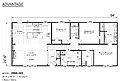 Advantage Sectional / The Fillmore 2868-243 Layout 42129