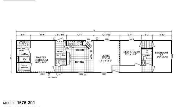 Advantage Single / 1676-201 Layout 44237