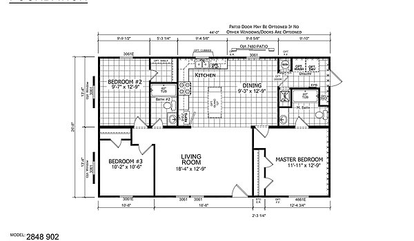 Foundation Sectional / 2848-902 Layout 45336