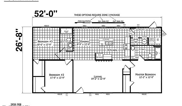 Foundation Sectional / 2856-908 Layout 45342