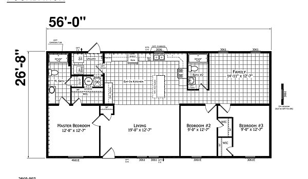 Foundation Sectional / 2860-907 Layout 45345