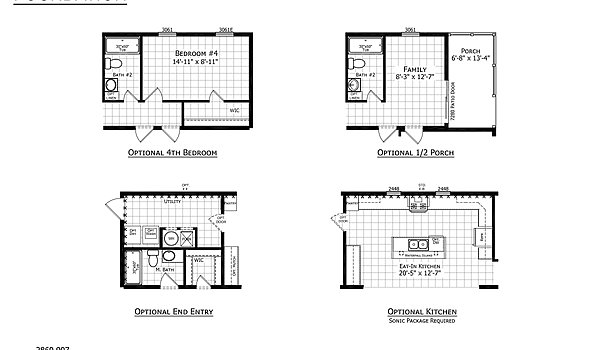 Foundation Sectional / 2860-907 Layout 45346