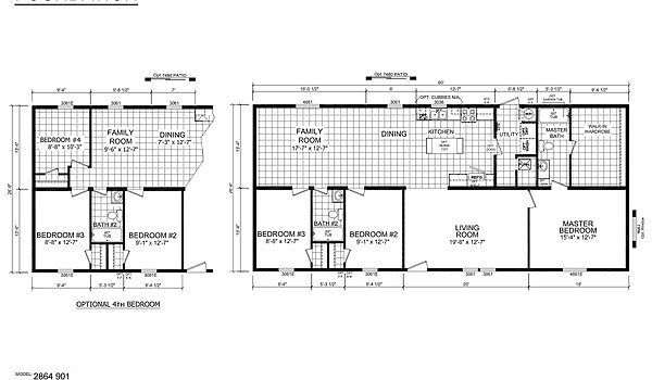 Foundation Sectional / 2864-901 Layout 45349