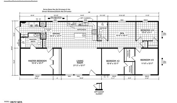 Foundation Sectional / 2872-903 Layout 45351