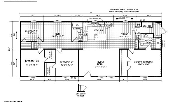 Foundation Sectional 2872-904 from Sunset Terrace Homes