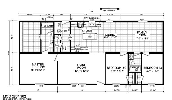 Foundation Modular / 2864-902 Layout 45375