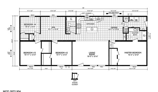 Foundation Modular / 2872-904 Layout 45379