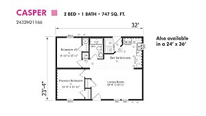 Paramount Sectional / Casper 2432H21166 Layout 94333