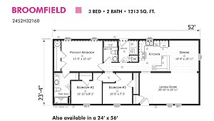 Paramount Sectional / Broomfield 2452H32160 Layout 94337