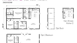 Paramount Sectional / Appleton 2842H32388 Layout 94341