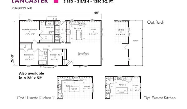 Paramount Sectional / Lancaster 2848H32160 Layout 94343