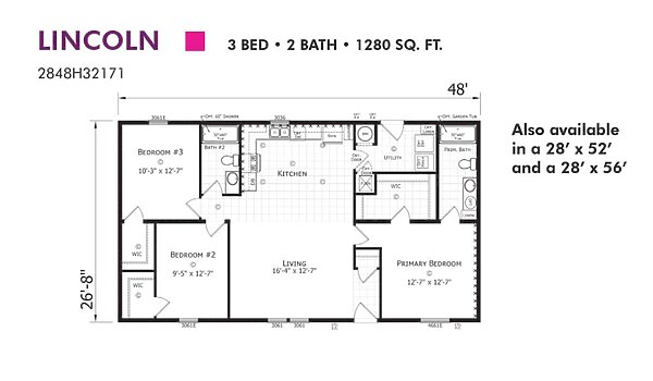 Paramount Sectional / Lincoln 2848H32171 Layout 94345