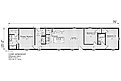 Paramount Singlewide / Westbrook 1676H32107 Layout 122040