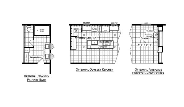 Paramount Sectional / Odyssey 3260H32394 Layout 122078