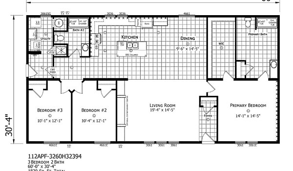 Paramount Sectional / Odyssey 3260H32394 Layout 122077