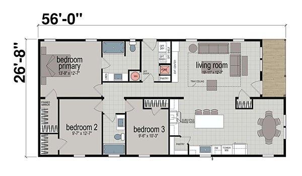 Ascend Series / Evoke AS2856H32333 Layout 114748