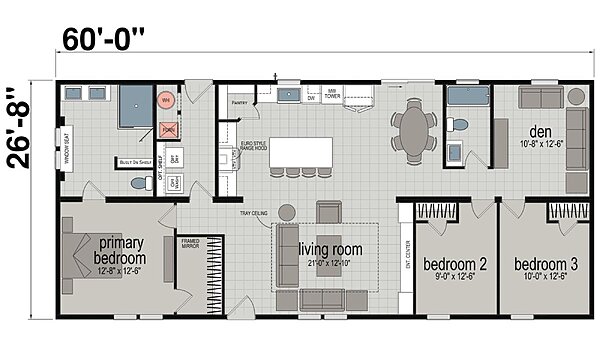 Ascend Series / Pursuit Modular AS2860M32A1A Layout 114754