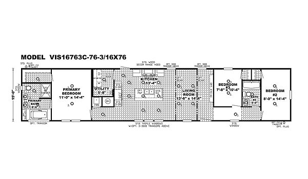 Vision / The Granite Ridge 41VIS16763CH Layout 40976