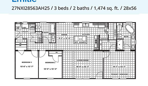 NXT / Emilie 27NXI28563AH25 Layout 117128