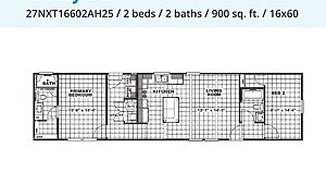 NXT / Trinity 60 27NXT16602AH25 Layout 117130