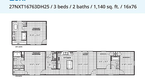 NXT / Lexi 27NXT16763DH25 Layout 117131