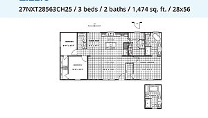 NXT / Lizzie 27NXT28563CH25 Layout 117133
