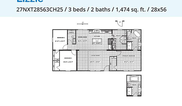 NXT / Lizzie 27NXT28563CH25 Layout 117133