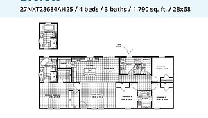 NXT / Everett 27NXT28684AH25 Layout 117134