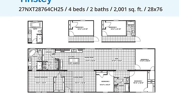 NXT / Tinsley 27NXT28764CH25 Layout 117135
