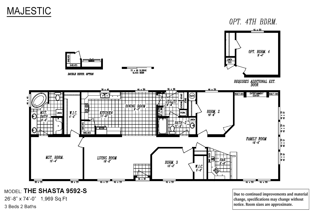 Majestic / The Shasta by Marlette Homes