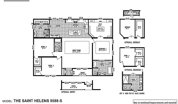 Majestic / 9588-S Layout 13051