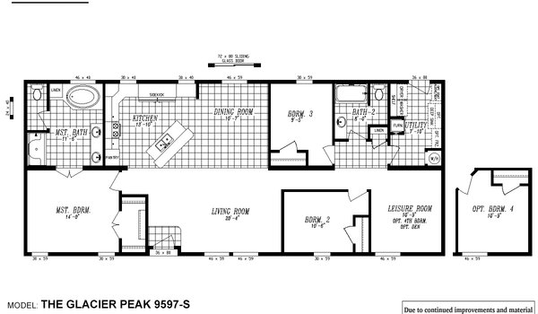 Majestic / The Glacier Peak Layout 13059