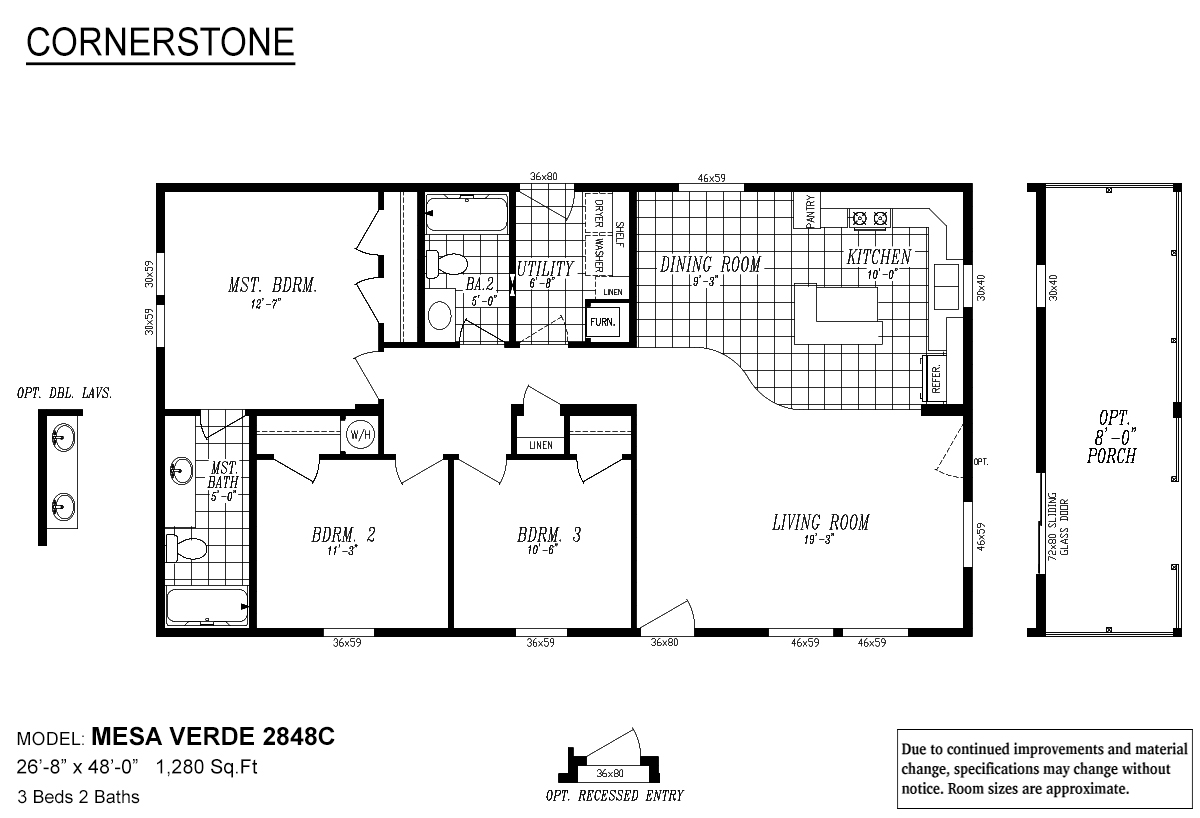 Cornerstone / Mesa Verde by Marlette Homes