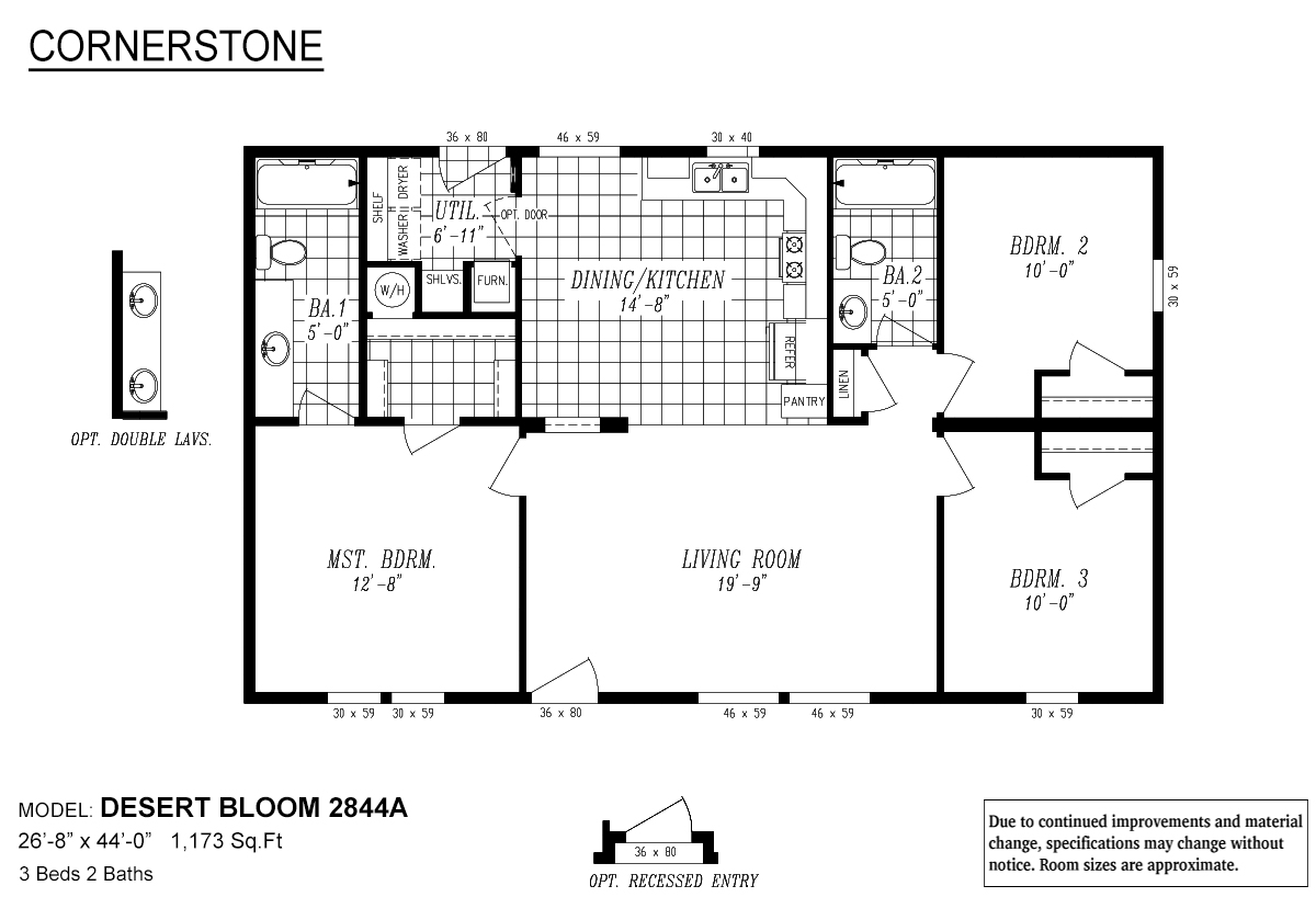 Cornerstone / Desert Bloom by Marlette Homes