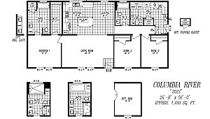 Columbia River Collection Multi-Section / 2023 Layout 21285