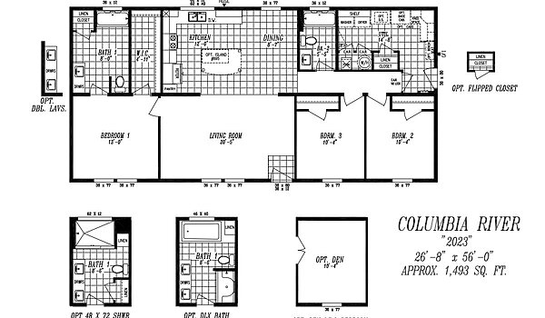 Columbia River Collection Multi-Section / 2023 Layout 21285