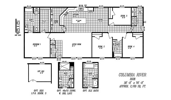 Columbia River Collection Multi-Section / 2028 Layout 51408