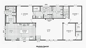 SOLD / Marlette Special The Elite Farmhouse 3066 Layout 54911